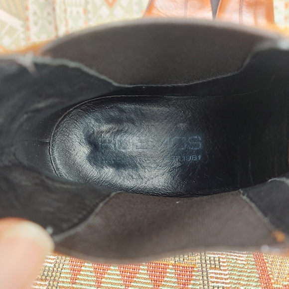 Boemos Chelsea Ankle Leather Booties Size 6 or 36 Made in Italy - Picture 7 of 10